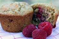 Raspberry muffins