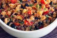 Tangy quinoa salad