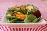 arugula beet avocado salad