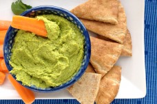 cilantro lime hummus_